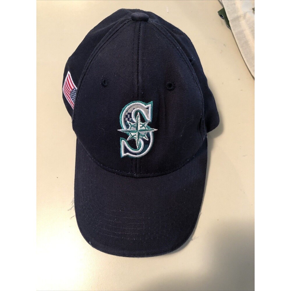 Seattle Mariners MLB Rare Salute‎ to Service Navy Camo Boeing Hat Cap Adjustable